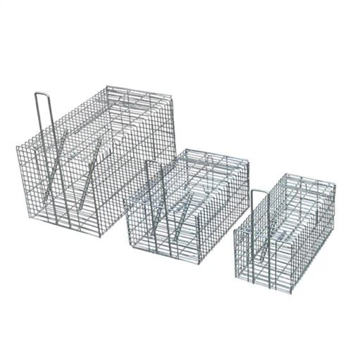 מלכודת חיה מגולוונת בגודל שונה